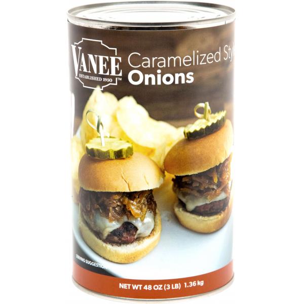 Caramelized Style Onions 48 Ounce Size - 6 Per Case.