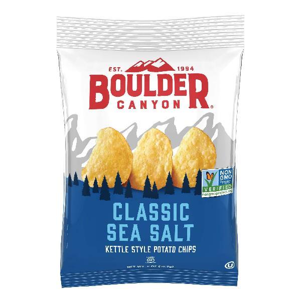 Boulder Sea Salt Chip 2 Ounce Size - 8 Per Case.