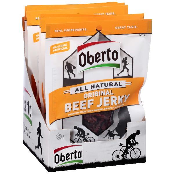 Original Natural Style Beef Jerky 1.5 Ounce Size - 48 Per Case.