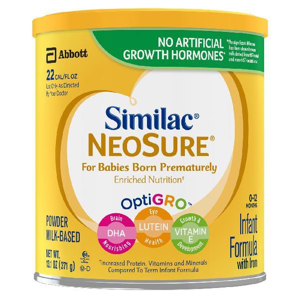 Similac Neosure Powder Can 13.1 Ounce Size - 6 Per Case.