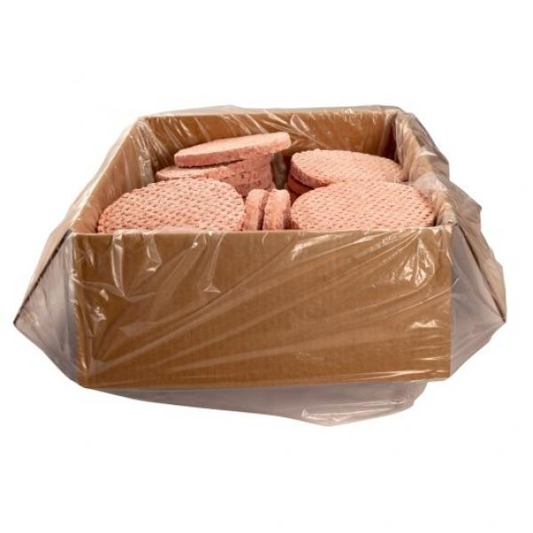 Tnt Beef Patties With Seasoning 10 Ounce Size - 32 Per Case.