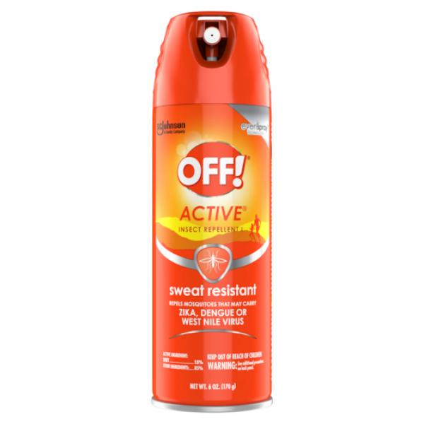 Off Active Insect Repellent 6 Ounce Size - 12 Per Case.