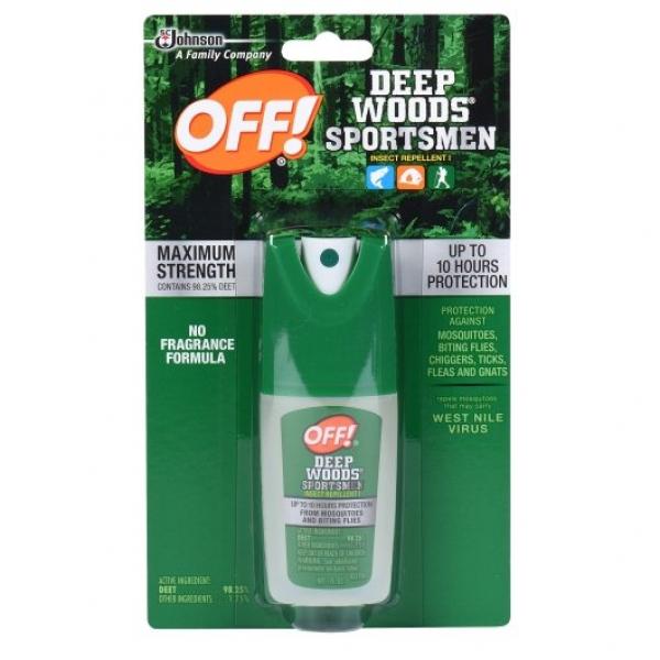Off Deep Woods Off Sportsman Spritz 1 Fluid Ounce - 12 Per Case.