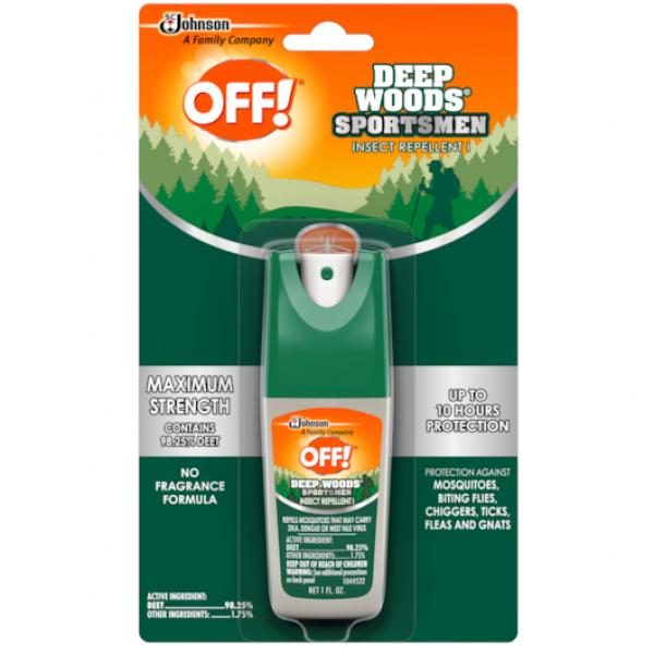 Off Deep Woods Off Sportsman Spritz 1 Fluid Ounce - 12 Per Case.