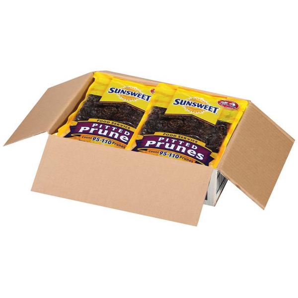 Sunsweet Food Service Bags Pitted Prune 12 Pound Each - 1 Per Case.
