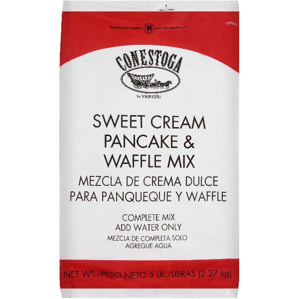 Conestoga Sweet Cream Pancake And Waffle Mix 5 Pound Each - 6 Per Case.