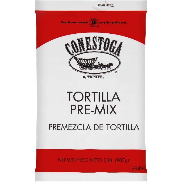 Conestoga Tortilla Pre-Mix 2 Pound Each - 12 Per Case.