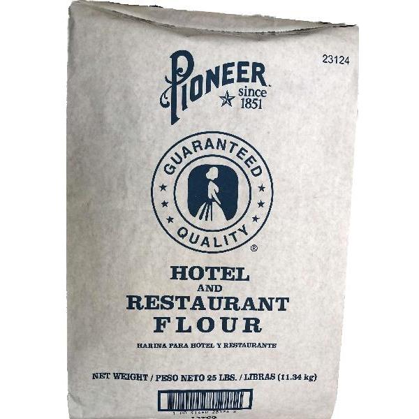 Pioneer Hotel & Restaurant Flour 25 Pound Each - 1 Per Case.