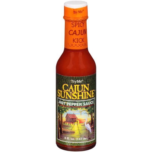 Try Me Gourmet Cajun Sunshine Sauce 5 Fluid Ounce - 6 Per Case.