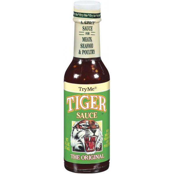 Bottle Try Me Tiger Gourmet Sauce 5 Fluid Ounce - 6 Per Case.