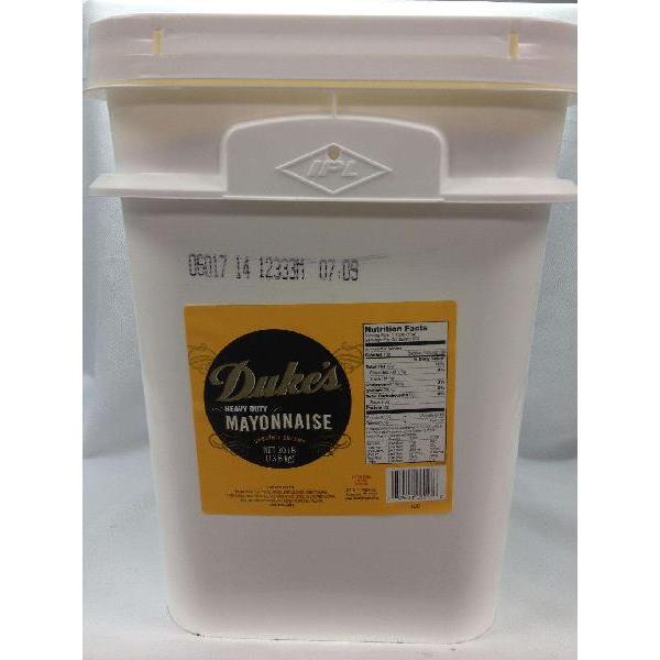 Duke's Mayonnaise Heavy Duty Tub 30 Pound Each - 1 Per Case.