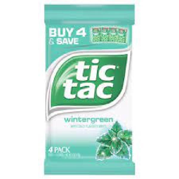 Tic Tac Candy Big Pack Wintergreen, 4 Ounce - 12 per box - 2 per case