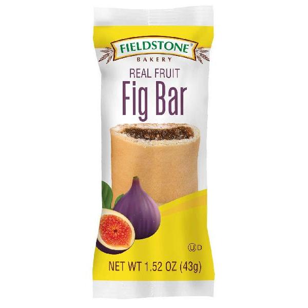 Fieldstone Bakery Fig Bar 12 Count Packs - 16 Per Case.