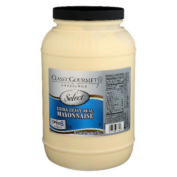 Classic Gourmet Mayonnaise Real Extra Heavy 1 Gallon - 4 Per Case.