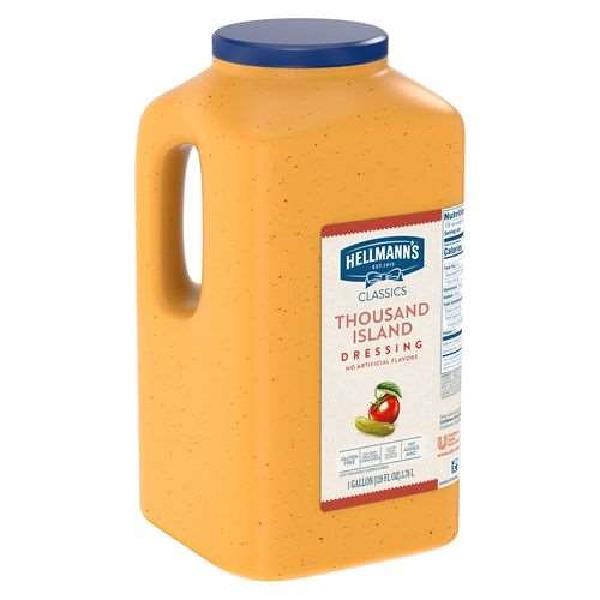 Hellmann's Dressing Thousand Island Ga 1 Gallon - 4 Per Case.