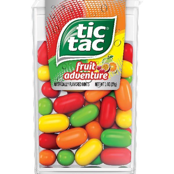 Tic Tac Txx Fruit Adventure 12 Count Packs - 24 Per Case.