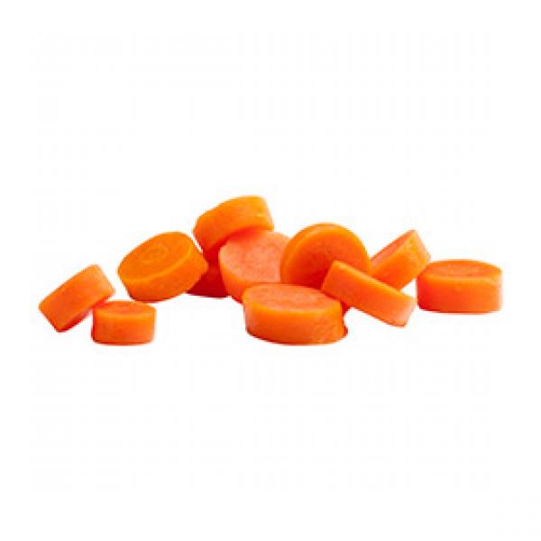 Commodity Carrots Sliced Medium 7.5 Pound Each - 6 Per Case.