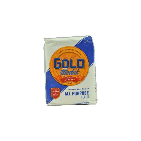 Gold Medal™ All Purpose Flour Enriched Bleached Pre Sifted 2 Pound Each - 18 Per Case.