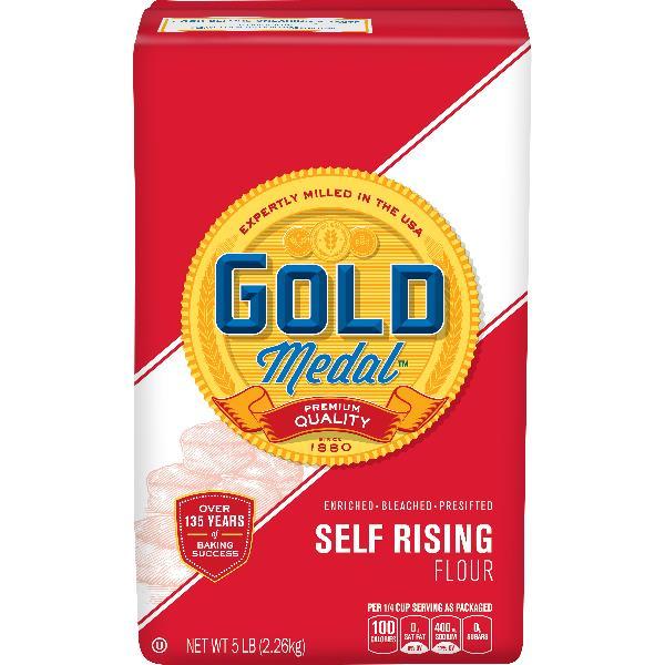 Gold Medal™ Self Rising Flour Bleachedenrichedpresifted 5 Pound Each - 8 Per Case.