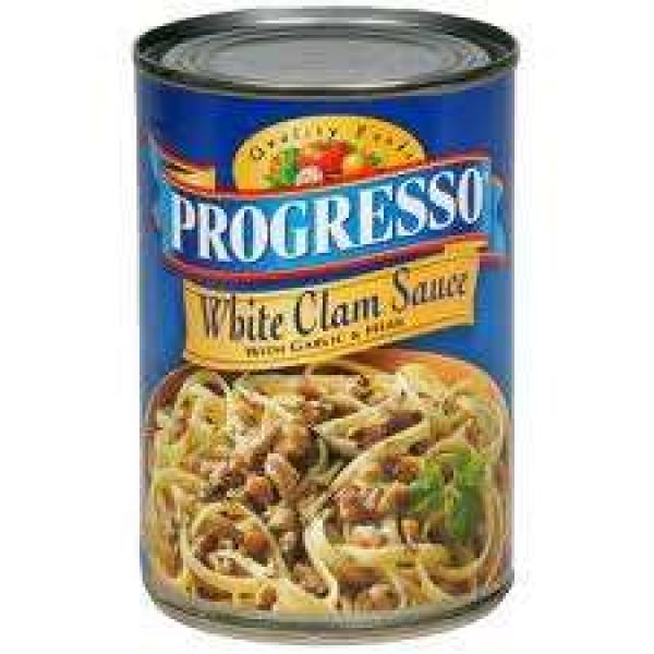 Progresso™ Sauce White Clam With Garlic &herb 15 Ounce Size - 12 Per Case.