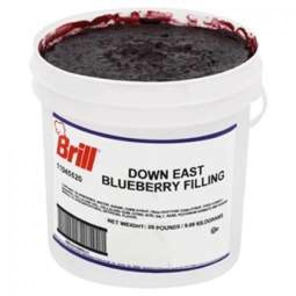 Blueberry Filling 20 Pound Each - 1 Per Case.