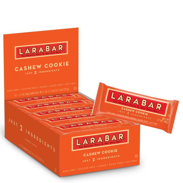 Larabar™ Wellness Bars Cashew Cookie 27.2 Ounce Size - 4 Per Case.