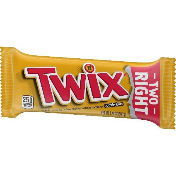 Twix Caramel Singles 1.79 Ounce Size - 360 Per Case.