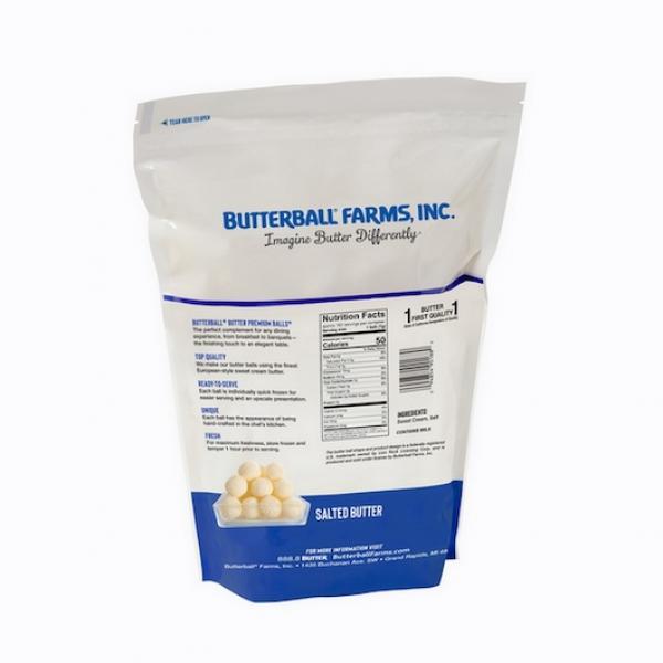 Butterball Premium Balls Salted 0.25 Ounce Size - 1152 Per Case.