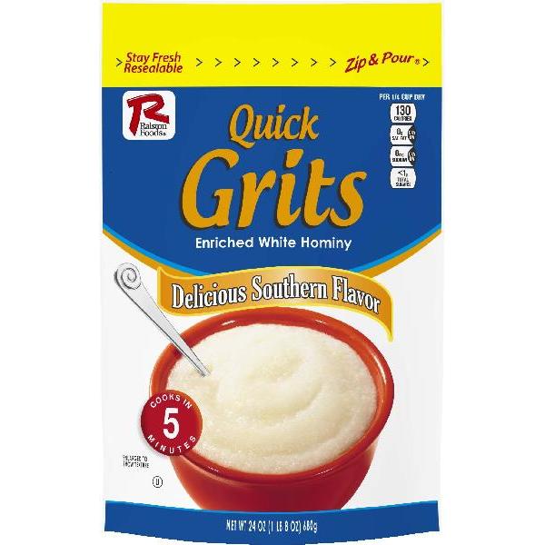 Ralston Foods Quick Grits 24 Ounce Size - 12 Per Case.