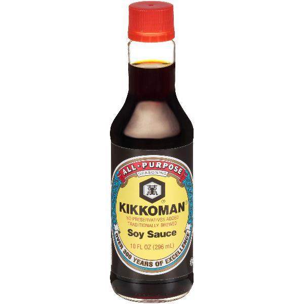 Kikkoman Soy Sauce 10 Fluid Ounce - 12 Per Case.