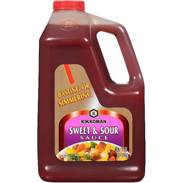 Kikkoman Gal Sweet & Sour Sauce 0.5 Gallon - 6 Per Case.