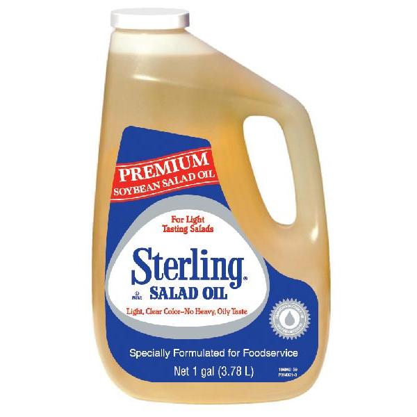 Sterling Soybean Salad Oil 1 Gallon - 3 Per Case.