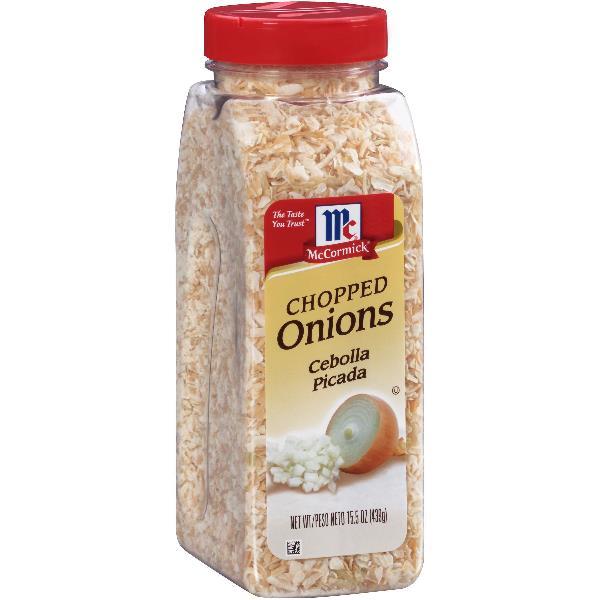 Mccormick Chopped Onion 15.5 Ounce Size - 12 Per Case.