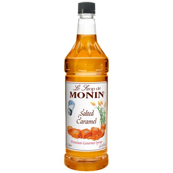 Monin Salted Caramel 1 Liter - 4 Per Case.