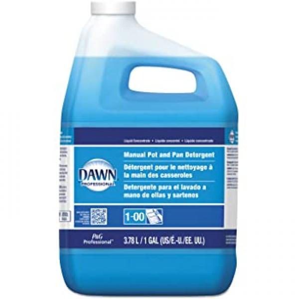 Dawn Professional Manual Pot & Pan Detergentlemon Scent Concentrate Gal 1 Gallon - 4 Per Case.