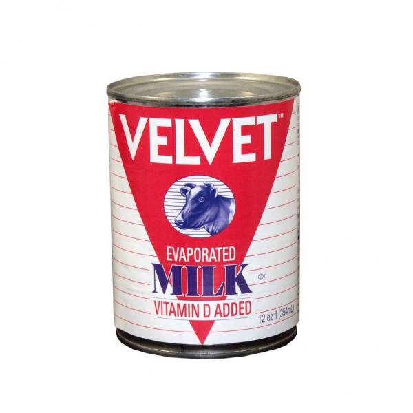 Velvet Milk Evaporated Xfl12 Fluid Ounce - 24 Per Case.