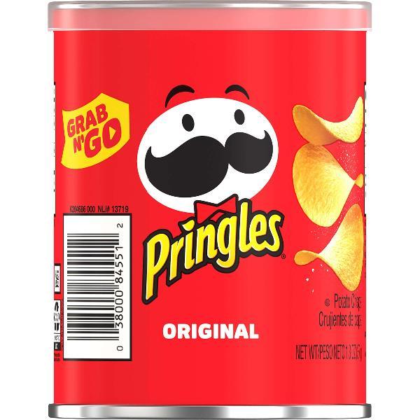 Pringles Crisps Original1.3 Ounce Size - 12 Per Case.
