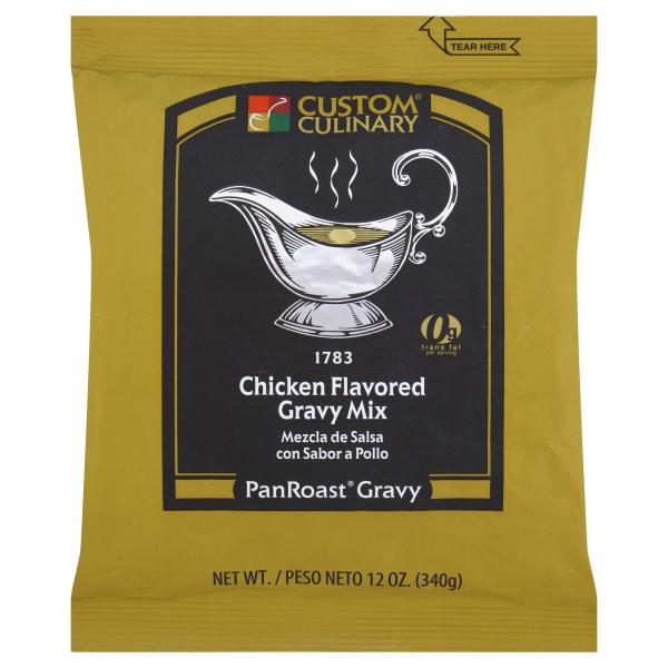 Mix Gravy Chicken Flavored Shelf Stable 12 Ounce Size - 8 Per Case.