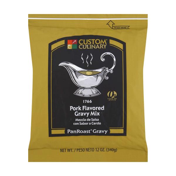 Mix Gravy Pork Shelf Stable 12 Ounce Size - 8 Per Case.