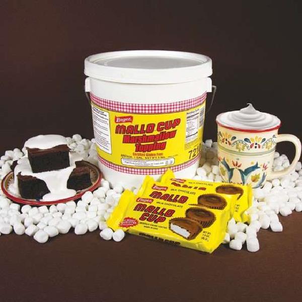 Mallo Cup Marshmallow Topping Gal Ca 5 Pound Each - 2 Per Case.