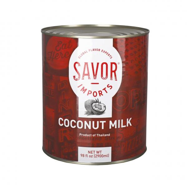 Savor Imports Milk Coconut Can 10 Cans - 6 Per Case.