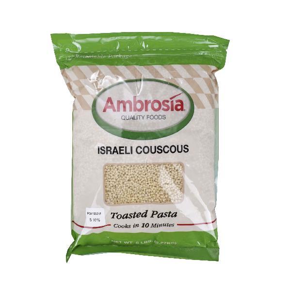 Packer Toasted Israeli Cous Cous 5 Pound Each - 4 Per Case.