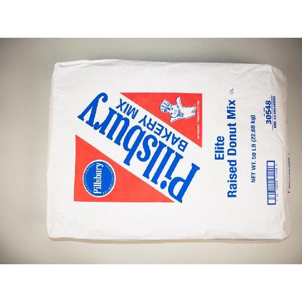 Pillsbury™ Donut Mix Elite Raised 50 Pound Each - 1 Per Case.
