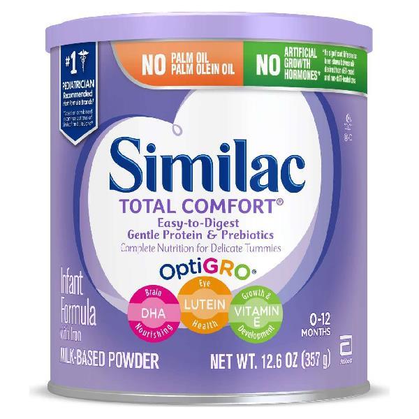 Similac Total Comfort Powder12.6 Ounce Size - 6 Per Case.