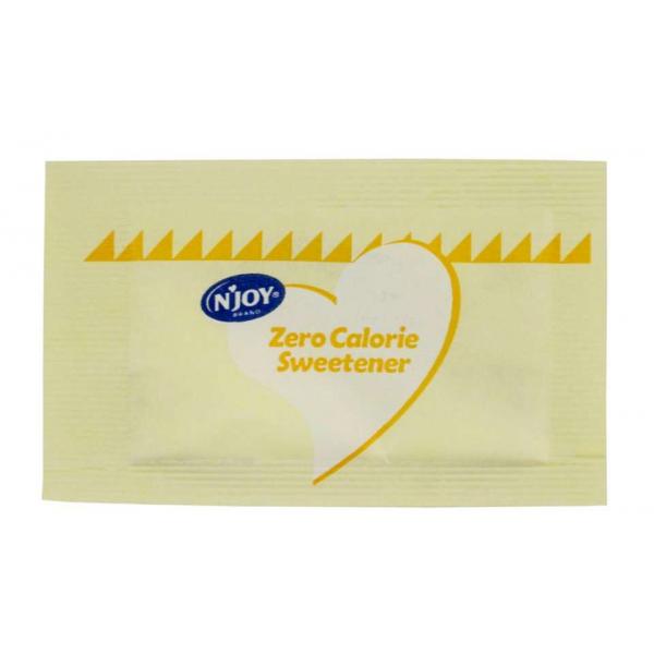 N'joy Sugar Substitute Yellow Sucralose 1 Grams Each - 2000 Per Case.