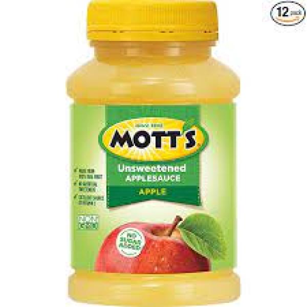 Mott's® As Apple Unsw Jar Pet 23 Ounce Size - 12 Per Case.