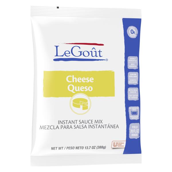 Legout Sauces Gravies Cheese Sauce 13.7 Ounce Size - 8 Per Case.