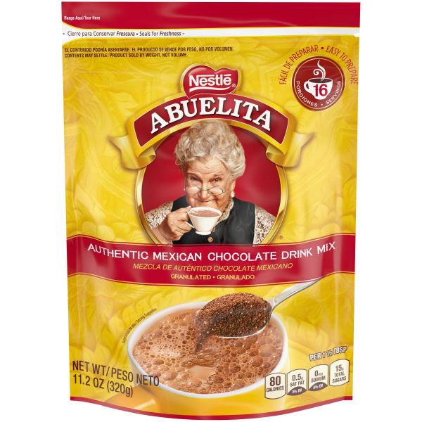 Abuelita Granulated Mix Chocolate Cans 11.287 Ounce Size - 6 Per Case.