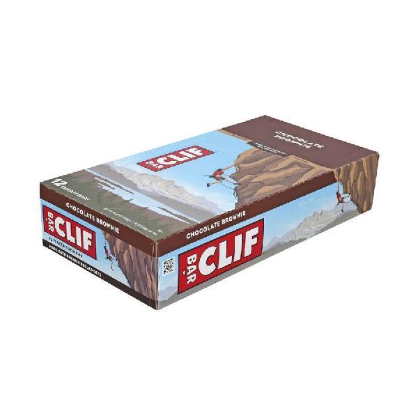 Clif Bar Chocolate Brownie Protein Energy Bars 2.4 Ounce Size - 192 Per Case.