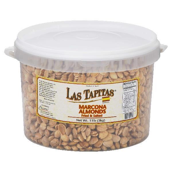 Savor Imports Marcona Almonds Fried And Salted 11 Pound Each - 1 Per Case.